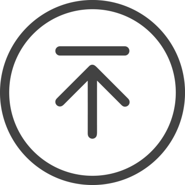 Siyah ve Beyaz Logo Simgesi PNG Biçimini Yükle. Web Sitesi Düğmesi, Mobil Uygulama Arayüzü, Dosya Aktarımı, Belge Paylaşımı, Bulut Depolama ve Veri Yedekleme için Minimalist Düz Tasarımlı Tek Renkli Ok Gönderme İşareti Grafiksel Elemanı