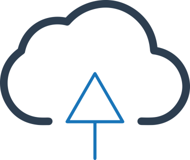 Siyah ve Beyaz Logo Simgesi PNG Biçimini Yükle. Web Sitesi Düğmesi, Mobil Uygulama Arayüzü, Dosya Aktarımı, Belge Paylaşımı, Bulut Depolama ve Veri Yedekleme için Minimalist Düz Tasarımlı Tek Renkli Ok Gönderme İşareti Grafiksel Elemanı