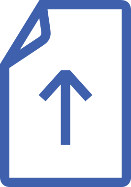 Siyah ve Beyaz Logo Simgesi PNG Biçimini Yükle. Web Sitesi Düğmesi, Mobil Uygulama Arayüzü, Dosya Aktarımı, Belge Paylaşımı, Bulut Depolama ve Veri Yedekleme için Minimalist Düz Tasarımlı Tek Renkli Ok Gönderme İşareti Grafiksel Elemanı