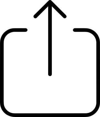 Siyah ve Beyaz Logo Simgesi PNG Biçimini Yükle. Web Sitesi Düğmesi, Mobil Uygulama Arayüzü, Dosya Aktarımı, Belge Paylaşımı, Bulut Depolama ve Veri Yedekleme için Minimalist Düz Tasarımlı Tek Renkli Ok Gönderme İşareti Grafiksel Elemanı