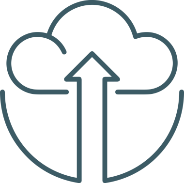 Siyah ve Beyaz Logo Simgesi PNG Biçimini Yükle. Web Sitesi Düğmesi, Mobil Uygulama Arayüzü, Dosya Aktarımı, Belge Paylaşımı, Bulut Depolama ve Veri Yedekleme için Minimalist Düz Tasarımlı Tek Renkli Ok Gönderme İşareti Grafiksel Elemanı