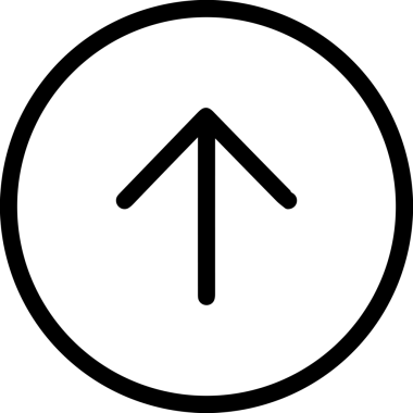 Siyah ve Beyaz Logo Simgesi PNG Biçimini Yükle. Web Sitesi Düğmesi, Mobil Uygulama Arayüzü, Dosya Aktarımı, Belge Paylaşımı, Bulut Depolama ve Veri Yedekleme için Minimalist Düz Tasarımlı Tek Renkli Ok Gönderme İşareti Grafiksel Elemanı