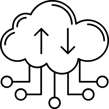 Siyah ve Beyaz Logo Simgesi PNG Biçimini Yükle. Web Sitesi Düğmesi, Mobil Uygulama Arayüzü, Dosya Aktarımı, Belge Paylaşımı, Bulut Depolama ve Veri Yedekleme için Minimalist Düz Tasarımlı Tek Renkli Ok Gönderme İşareti Grafiksel Elemanı