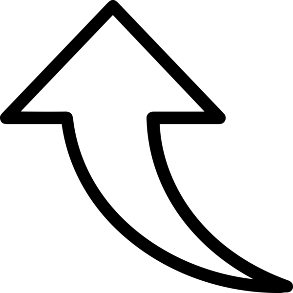 Siyah ve Beyaz Logo Simgesi PNG Biçimini Yükle. Web Sitesi Düğmesi, Mobil Uygulama Arayüzü, Dosya Aktarımı, Belge Paylaşımı, Bulut Depolama ve Veri Yedekleme için Minimalist Düz Tasarımlı Tek Renkli Ok Gönderme İşareti Grafiksel Elemanı