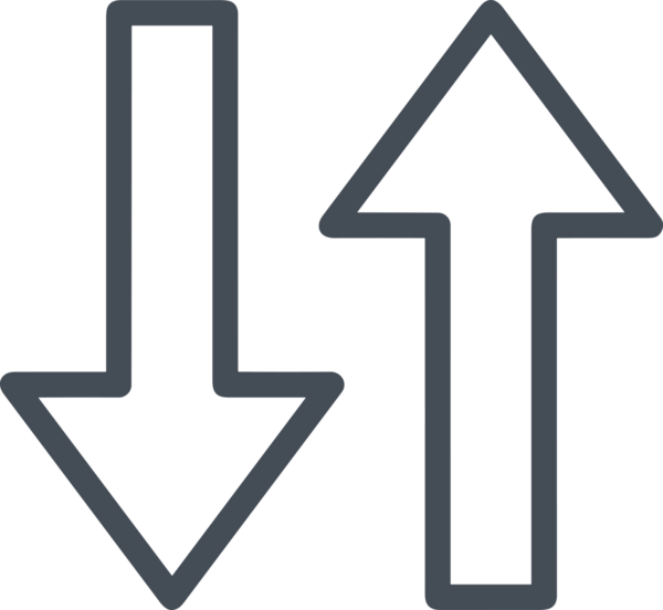 Siyah ve Beyaz Logo Simgesi PNG Biçimini Yükle. Web Sitesi Düğmesi, Mobil Uygulama Arayüzü, Dosya Aktarımı, Belge Paylaşımı, Bulut Depolama ve Veri Yedekleme için Minimalist Düz Tasarımlı Tek Renkli Ok Gönderme İşareti Grafiksel Elemanı