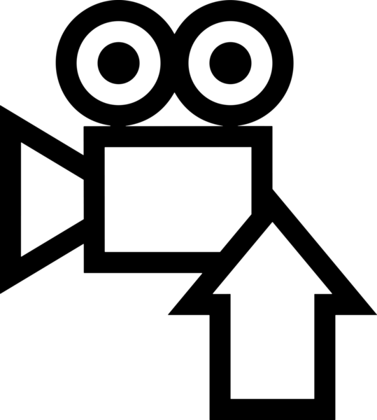 Siyah ve Beyaz Logo Simgesi PNG Biçimini Yükle. Web Sitesi Düğmesi, Mobil Uygulama Arayüzü, Dosya Aktarımı, Belge Paylaşımı, Bulut Depolama ve Veri Yedekleme için Minimalist Düz Tasarımlı Tek Renkli Ok Gönderme İşareti Grafiksel Elemanı