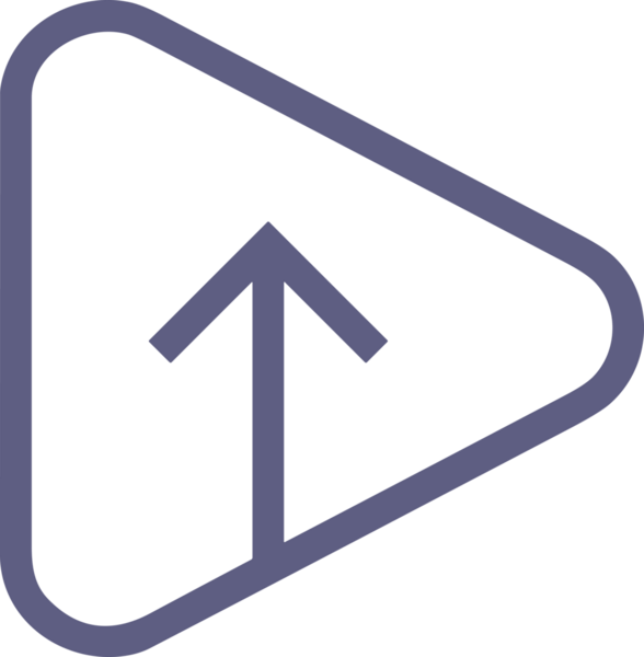 Siyah ve Beyaz Logo Simgesi PNG Biçimini Yükle. Web Sitesi Düğmesi, Mobil Uygulama Arayüzü, Dosya Aktarımı, Belge Paylaşımı, Bulut Depolama ve Veri Yedekleme için Minimalist Düz Tasarımlı Tek Renkli Ok Gönderme İşareti Grafiksel Elemanı