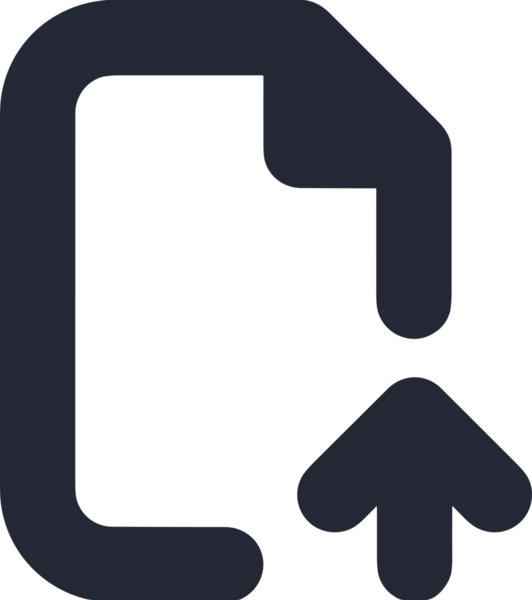 Siyah ve Beyaz Logo Simgesi PNG Biçimini Yükle. Web Sitesi Düğmesi, Mobil Uygulama Arayüzü, Dosya Aktarımı, Belge Paylaşımı, Bulut Depolama ve Veri Yedekleme için Minimalist Düz Tasarımlı Tek Renkli Ok Gönderme İşareti Grafiksel Elemanı