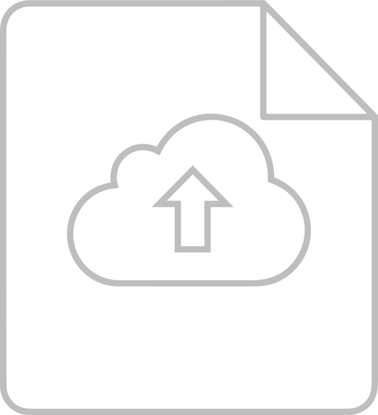 Siyah ve Beyaz Logo Simgesi PNG Biçimini Yükle. Web Sitesi Düğmesi, Mobil Uygulama Arayüzü, Dosya Aktarımı, Belge Paylaşımı, Bulut Depolama ve Veri Yedekleme için Minimalist Düz Tasarımlı Tek Renkli Ok Gönderme İşareti Grafiksel Elemanı