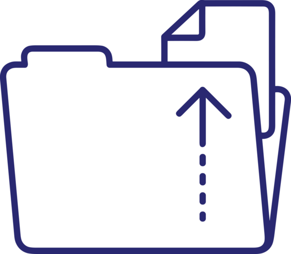 Siyah ve Beyaz Logo Simgesi PNG Biçimini Yükle. Web Sitesi Düğmesi, Mobil Uygulama Arayüzü, Dosya Aktarımı, Belge Paylaşımı, Bulut Depolama ve Veri Depolama için Minimalist Düz Tasarımlı Tek Renk Oku İşaretli Grafik Elemanı 