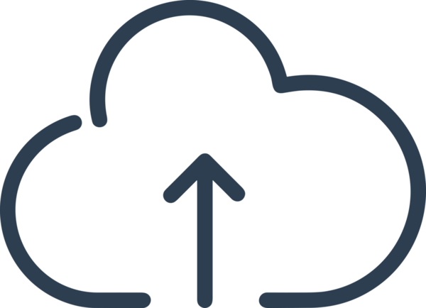 Siyah ve Beyaz Logo Simgesi PNG Biçimini Yükle. Web Sitesi Düğmesi, Mobil Uygulama Arayüzü, Dosya Aktarımı, Belge Paylaşımı, Bulut Depolama ve Veri Depolama için Minimalist Düz Tasarımlı Tek Renk Oku İşaretli Grafik Elemanı 