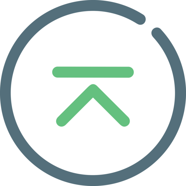 Siyah ve Beyaz Logo Simgesi PNG Biçimini Yükle. Web Sitesi Düğmesi, Mobil Uygulama Arayüzü, Dosya Aktarımı, Belge Paylaşımı, Bulut Depolama ve Veri Yedekleme için Minimalist Düz Tasarımlı Tek Renkli Ok Gönderme İşareti Grafiksel Elemanı