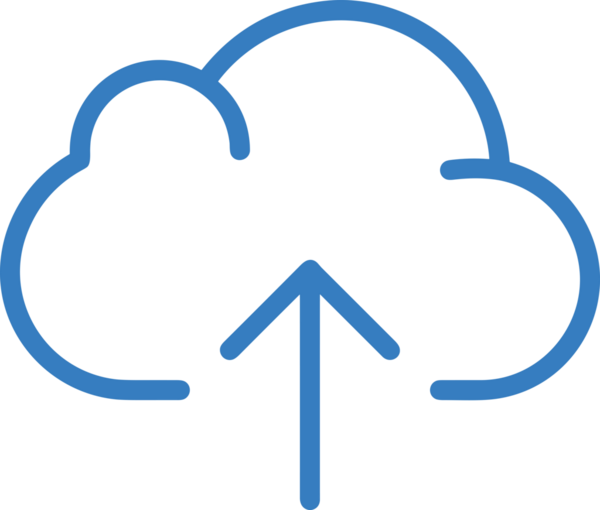 Siyah ve Beyaz Logo Simgesi PNG Biçimini Yükle. Web Sitesi Düğmesi, Mobil Uygulama Arayüzü, Dosya Aktarımı, Belge Paylaşımı, Bulut Depolama ve Veri Yedekleme için Minimalist Düz Tasarımlı Tek Renkli Ok Gönderme İşareti Grafiksel Elemanı