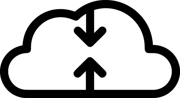 Siyah ve Beyaz Logo Simgesi PNG Biçimini Yükle. Web Sitesi Düğmesi, Mobil Uygulama Arayüzü, Dosya Aktarımı, Belge Paylaşımı, Bulut Depolama ve Veri Yedekleme için Minimalist Düz Tasarımlı Tek Renkli Ok Gönderme İşareti Grafiksel Elemanı