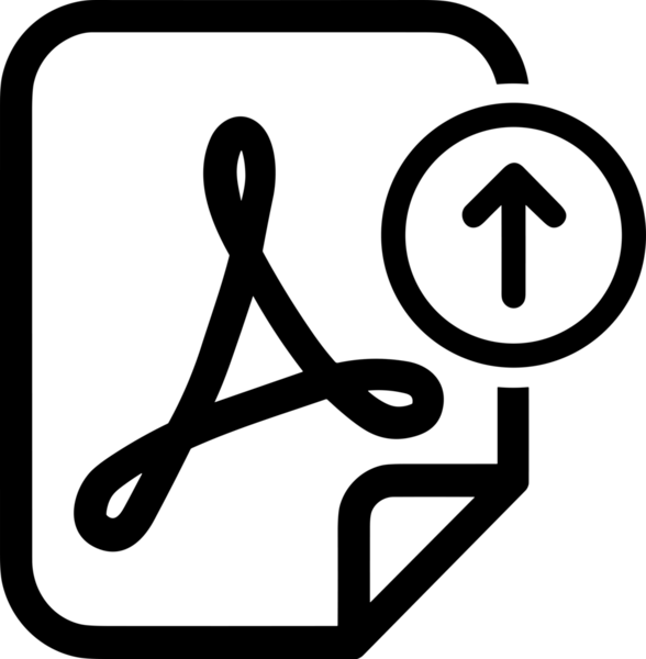 Siyah ve Beyaz Logo Simgesi PNG Biçimini Yükle. Web Sitesi Düğmesi, Mobil Uygulama Arayüzü, Dosya Aktarımı, Belge Paylaşımı, Bulut Depolama ve Veri Yedekleme için Minimalist Düz Tasarımlı Tek Renkli Ok Gönderme İşareti Grafiksel Elemanı