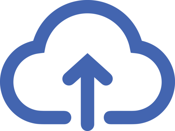 Siyah ve Beyaz Logo Simgesi PNG Biçimini Yükle. Web Sitesi Düğmesi, Mobil Uygulama Arayüzü, Dosya Aktarımı, Belge Paylaşımı, Bulut Depolama ve Veri Yedekleme için Minimalist Düz Tasarımlı Tek Renkli Ok Gönderme İşareti Grafiksel Elemanı