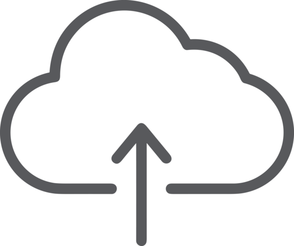 Siyah ve Beyaz Logo Simgesi PNG Biçimini Yükle. Web Sitesi Düğmesi, Mobil Uygulama Arayüzü, Dosya Aktarımı, Belge Paylaşımı, Bulut Depolama ve Veri Yedekleme için Minimalist Düz Tasarımlı Tek Renkli Ok Gönderme İşareti Grafiksel Elemanı