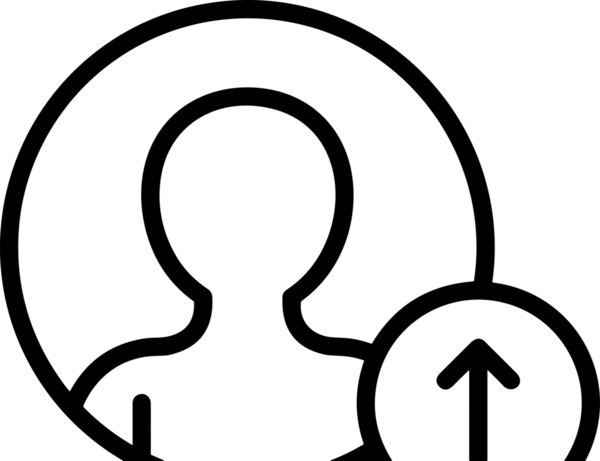 Siyah ve Beyaz Logo Simgesi PNG Biçimini Yükle. Web Sitesi Düğmesi, Mobil Uygulama Arayüzü, Dosya Aktarımı, Belge Paylaşımı, Bulut Depolama ve Veri Yedekleme için Minimalist Düz Tasarımlı Tek Renkli Ok Gönderme İşareti Grafiksel Elemanı