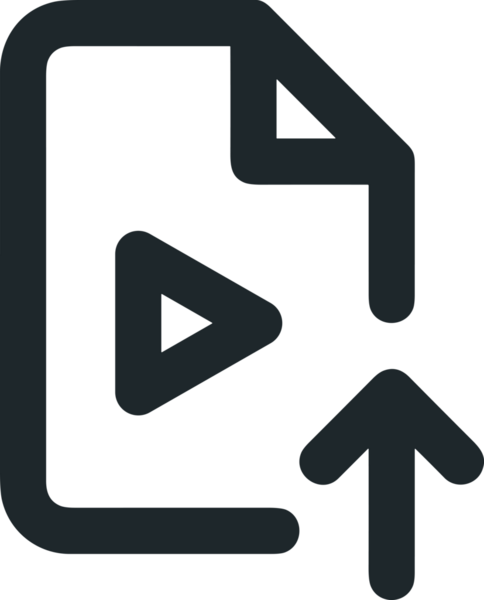 Siyah ve Beyaz Logo Simgesi PNG Biçimini Yükle. Web Sitesi Düğmesi, Mobil Uygulama Arayüzü, Dosya Aktarımı, Belge Paylaşımı, Bulut Depolama ve Veri Yedekleme için Minimalist Düz Tasarımlı Tek Renkli Ok Gönderme İşareti Grafiksel Elemanı