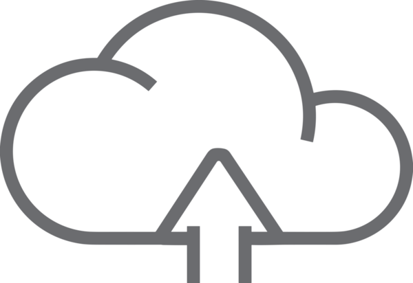 Siyah ve Beyaz Logo Simgesi PNG Biçimini Yükle. Web Sitesi Düğmesi, Mobil Uygulama Arayüzü, Dosya Aktarımı, Belge Paylaşımı, Bulut Depolama ve Veri Yedekleme için Minimalist Düz Tasarımlı Tek Renkli Ok Gönderme İşareti Grafiksel Elemanı