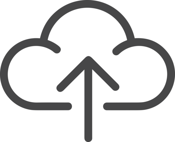 Siyah ve Beyaz Logo Simgesi PNG Biçimini Yükle. Web Sitesi Düğmesi, Mobil Uygulama Arayüzü, Dosya Aktarımı, Belge Paylaşımı, Bulut Depolama ve Veri Yedekleme için Minimalist Düz Tasarımlı Tek Renkli Ok Gönderme İşareti Grafiksel Elemanı