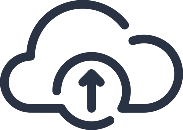 Siyah ve Beyaz Logo Simgesi PNG Biçimini Yükle. Web Sitesi Düğmesi, Mobil Uygulama Arayüzü, Dosya Aktarımı, Belge Paylaşımı, Bulut Depolama ve Veri Yedekleme için Minimalist Düz Tasarımlı Tek Renkli Ok Gönderme İşareti Grafiksel Elemanı