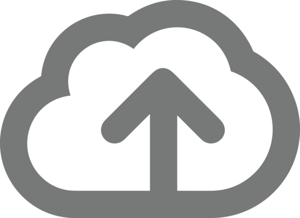 Siyah ve Beyaz Logo Simgesi PNG Biçimini Yükle. Web Sitesi Düğmesi, Mobil Uygulama Arayüzü, Dosya Aktarımı, Belge Paylaşımı, Bulut Depolama ve Veri Yedekleme için Minimalist Düz Tasarımlı Tek Renkli Ok Gönderme İşareti Grafiksel Elemanı