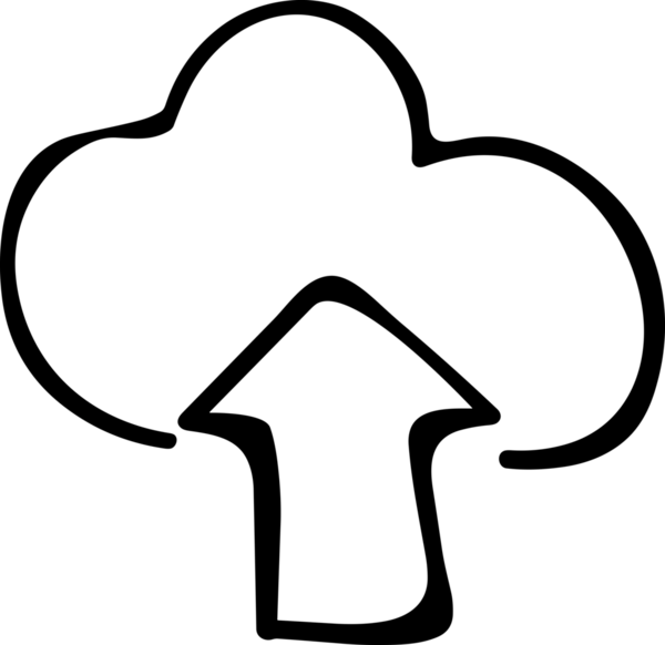 Siyah ve Beyaz Logo Simgesi PNG Biçimini Yükle. Web Sitesi Düğmesi, Mobil Uygulama Arayüzü, Dosya Aktarımı, Belge Paylaşımı, Bulut Depolama ve Veri Yedekleme için Minimalist Düz Tasarımlı Tek Renkli Ok Gönderme İşareti Grafiksel Elemanı