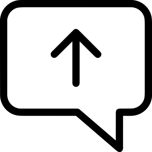 Siyah ve Beyaz Logo Simgesi PNG Biçimini Yükle. Web Sitesi Düğmesi, Mobil Uygulama Arayüzü, Dosya Aktarımı, Belge Paylaşımı, Bulut Depolama ve Veri Yedekleme için Minimalist Düz Tasarımlı Tek Renkli Ok Gönderme İşareti Grafiksel Elemanı