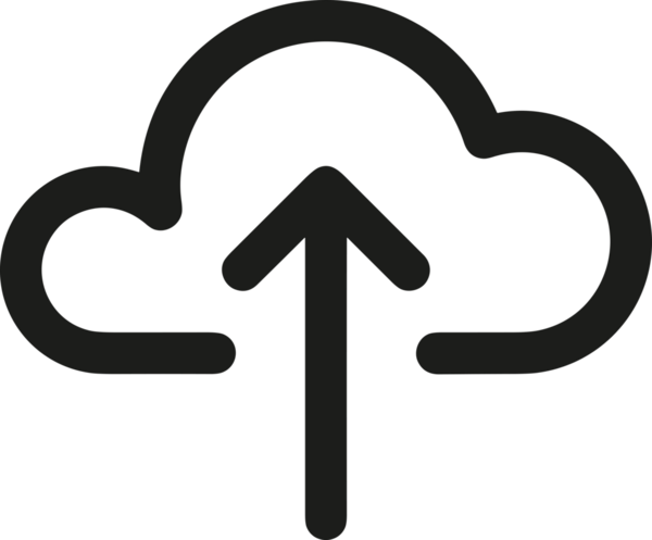 Siyah ve Beyaz Logo Simgesi PNG Biçimini Yükle. Web Sitesi Düğmesi, Mobil Uygulama Arayüzü, Dosya Aktarımı, Belge Paylaşımı, Bulut Depolama ve Veri Yedekleme için Minimalist Düz Tasarımlı Tek Renkli Ok Gönderme İşareti Grafiksel Elemanı