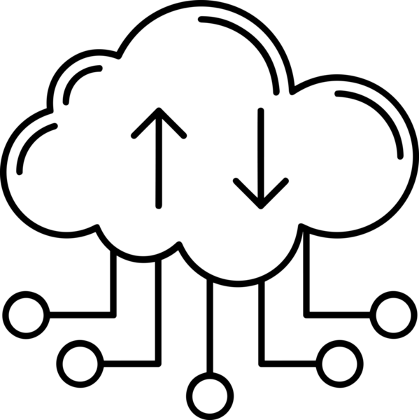 Siyah ve Beyaz Logo Simgesi PNG Biçimini Yükle. Web Sitesi Düğmesi, Mobil Uygulama Arayüzü, Dosya Aktarımı, Belge Paylaşımı, Bulut Depolama ve Veri Yedekleme için Minimalist Düz Tasarımlı Tek Renkli Ok Gönderme İşareti Grafiksel Elemanı
