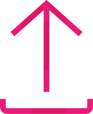 Siyah ve Beyaz Logo Simgesi PNG Biçimini Yükle. Web Sitesi Düğmesi, Mobil Uygulama Arayüzü, Dosya Aktarımı, Belge Paylaşımı, Bulut Depolama ve Veri Yedekleme için Minimalist Düz Tasarımlı Tek Renkli Ok Gönderme İşareti Grafiksel Elemanı