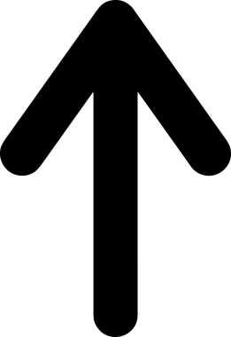 Siyah ve Beyaz Logo Simgesi PNG Biçimini Yükle. Web Sitesi Düğmesi, Mobil Uygulama Arayüzü, Dosya Aktarımı, Belge Paylaşımı, Bulut Depolama ve Veri Yedekleme için Minimalist Düz Tasarımlı Tek Renkli Ok Gönderme İşareti Grafiksel Elemanı
