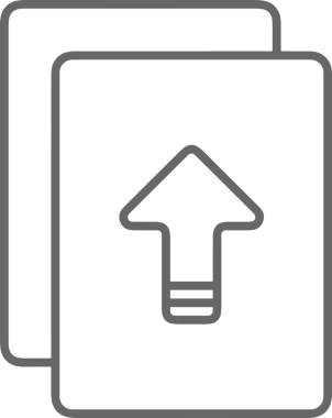 Siyah ve Beyaz Logo Simgesi PNG Biçimini Yükle. Web Sitesi Düğmesi, Mobil Uygulama Arayüzü, Dosya Aktarımı, Belge Paylaşımı, Bulut Depolama ve Veri Yedekleme için Minimalist Düz Tasarımlı Tek Renkli Ok Gönderme İşareti Grafiksel Elemanı