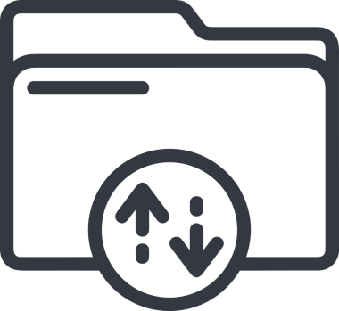 Siyah ve Beyaz Logo Simgesi PNG Biçimini Yükle. Web Sitesi Düğmesi, Mobil Uygulama Arayüzü, Dosya Aktarımı, Belge Paylaşımı, Bulut Depolama ve Veri Yedekleme için Minimalist Düz Tasarımlı Tek Renkli Ok Gönderme İşareti Grafiksel Elemanı