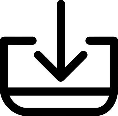 Siyah ve Beyaz Logo Simgesi PNG Biçimini Yükle. Web Sitesi Düğmesi, Mobil Uygulama Arayüzü, Dosya Aktarımı, Belge Paylaşımı, Bulut Depolama ve Veri Yedekleme için Minimalist Düz Tasarımlı Tek Renkli Ok Gönderme İşareti Grafiksel Elemanı