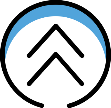 Siyah ve Beyaz Logo Simgesi PNG Biçimini Yükle. Web Sitesi Düğmesi, Mobil Uygulama Arayüzü, Dosya Aktarımı, Belge Paylaşımı, Bulut Depolama ve Veri Yedekleme için Minimalist Düz Tasarımlı Tek Renkli Ok Gönderme İşareti Grafiksel Elemanı