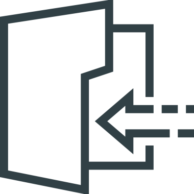 Siyah ve Beyaz Logo Simgesi PNG Biçimini Yükle. Web Sitesi Düğmesi, Mobil Uygulama Arayüzü, Dosya Aktarımı, Belge Paylaşımı, Bulut Depolama ve Veri Yedekleme için Minimalist Düz Tasarımlı Tek Renkli Ok Gönderme İşareti Grafiksel Elemanı