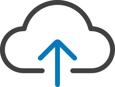 Siyah ve Beyaz Logo Simgesi PNG Biçimini Yükle. Web Sitesi Düğmesi, Mobil Uygulama Arayüzü, Dosya Aktarımı, Belge Paylaşımı, Bulut Depolama ve Veri Yedekleme için Minimalist Düz Tasarımlı Tek Renkli Ok Gönderme İşareti Grafiksel Elemanı