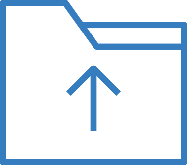 Siyah ve Beyaz Logo Simgesi PNG Biçimini Yükle. Web Sitesi Düğmesi, Mobil Uygulama Arayüzü, Dosya Aktarımı, Belge Paylaşımı, Bulut Depolama ve Veri Yedekleme için Minimalist Düz Tasarımlı Tek Renkli Ok Gönderme İşareti Grafiksel Elemanı