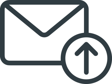 Siyah ve Beyaz Logo Simgesi PNG Biçimini Yükle. Web Sitesi Düğmesi, Mobil Uygulama Arayüzü, Dosya Aktarımı, Belge Paylaşımı, Bulut Depolama ve Veri Yedekleme için Minimalist Düz Tasarımlı Tek Renkli Ok Gönderme İşareti Grafiksel Elemanı