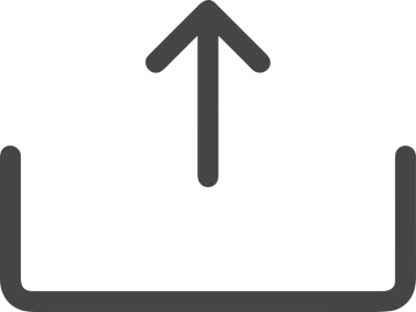 Siyah ve Beyaz Logo Simgesi PNG Biçimini Yükle. Web Sitesi Düğmesi, Mobil Uygulama Arayüzü, Dosya Aktarımı, Belge Paylaşımı, Bulut Depolama ve Veri Yedekleme için Minimalist Düz Tasarımlı Tek Renkli Ok Gönderme İşareti Grafiksel Elemanı