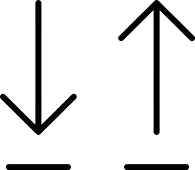 Siyah ve Beyaz Logo Simgesi PNG Biçimini Yükle. Web Sitesi Düğmesi, Mobil Uygulama Arayüzü, Dosya Aktarımı, Belge Paylaşımı, Bulut Depolama ve Veri Yedekleme için Minimalist Düz Tasarımlı Tek Renkli Ok Gönderme İşareti Grafiksel Elemanı