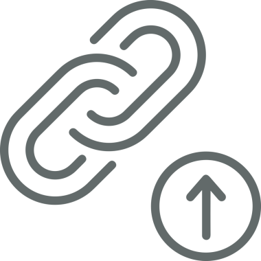 Siyah ve Beyaz Logo Simgesi PNG Biçimini Yükle. Web Sitesi Düğmesi, Mobil Uygulama Arayüzü, Dosya Aktarımı, Belge Paylaşımı, Bulut Depolama ve Veri Yedekleme için Minimalist Düz Tasarımlı Tek Renkli Ok Gönderme İşareti Grafiksel Elemanı