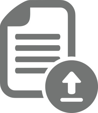 Siyah ve Beyaz Logo Simgesi PNG Biçimini Yükle. Web Sitesi Düğmesi, Mobil Uygulama Arayüzü, Dosya Aktarımı, Belge Paylaşımı, Bulut Depolama ve Veri Yedekleme için Minimalist Düz Tasarımlı Tek Renkli Ok Gönderme İşareti Grafiksel Elemanı