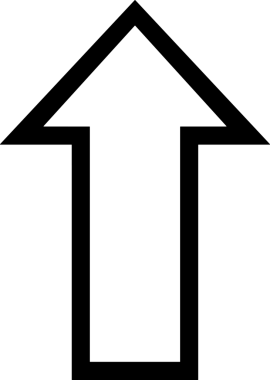 Siyah ve Beyaz Logo Simgesi PNG Biçimini Yükle. Web Sitesi Düğmesi, Mobil Uygulama Arayüzü, Dosya Aktarımı, Belge Paylaşımı, Bulut Depolama ve Veri Yedekleme için Minimalist Düz Tasarımlı Tek Renkli Ok Gönderme İşareti Grafiksel Elemanı