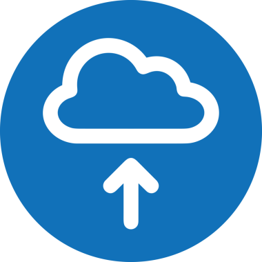 Siyah ve Beyaz Logo Simgesi PNG Biçimini Yükle. Web Sitesi Düğmesi, Mobil Uygulama Arayüzü, Dosya Aktarımı, Belge Paylaşımı, Bulut Depolama ve Veri Yedekleme için Minimalist Düz Tasarımlı Tek Renkli Ok Gönderme İşareti Grafiksel Elemanı