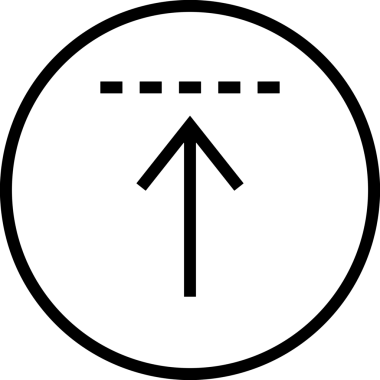 Siyah ve Beyaz Logo Simgesi PNG Biçimini Yükle. Web Sitesi Düğmesi, Mobil Uygulama Arayüzü, Dosya Aktarımı, Belge Paylaşımı, Bulut Depolama ve Veri Yedekleme için Minimalist Düz Tasarımlı Tek Renkli Ok Gönderme İşareti Grafiksel Elemanı