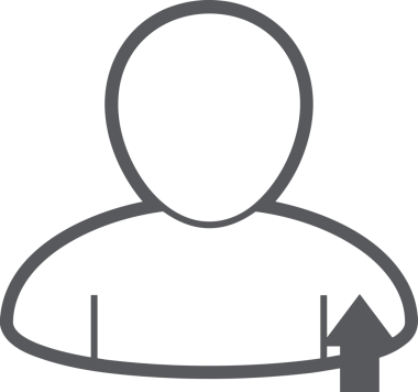 Siyah ve Beyaz Logo Simgesi PNG Biçimini Yükle. Web Sitesi Düğmesi, Mobil Uygulama Arayüzü, Dosya Aktarımı, Belge Paylaşımı, Bulut Depolama ve Veri Yedekleme için Minimalist Düz Tasarımlı Tek Renkli Ok Gönderme İşareti Grafiksel Elemanı