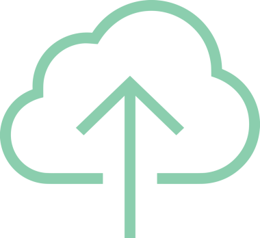 Siyah ve Beyaz Logo Simgesi PNG Biçimini Yükle. Web Sitesi Düğmesi, Mobil Uygulama Arayüzü, Dosya Aktarımı, Belge Paylaşımı, Bulut Depolama ve Veri Yedekleme için Minimalist Düz Tasarımlı Tek Renkli Ok Gönderme İşareti Grafiksel Elemanı